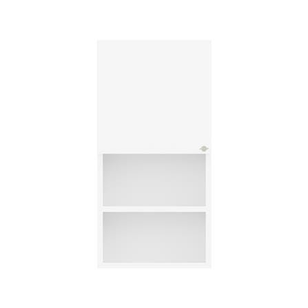 ตู้แขวนเดี่ยวพร้อมช่องโล่ง S1 JUPITER GRAND WHITE 40x80 ซม.