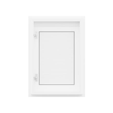 บานซิงค์เดี่ยวเกล็ดนอน JUPITER GRAND WHITE 47x67 ซม._3