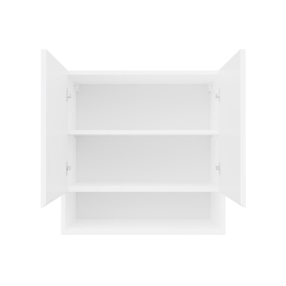 ตู้แขวนคู่พร้อมช่องโล่ง D2 JUPITER GRAND WHITE 80x80 ซม.