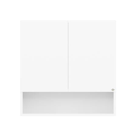 ตู้แขวนคู่พร้อมช่องโล่ง D2 JUPITER GRAND WHITE 80x80 ซม._0