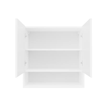 ตู้แขวนคู่พร้อมช่องโล่ง D2 JUPITER GRAND WHITE 80x80 ซม._2