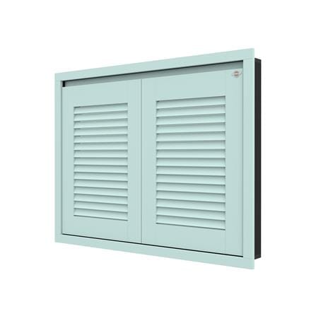 บานซิงค์คู่เกล็ดนอน JUPITER GRAND GREEN 87x67 ซม._1