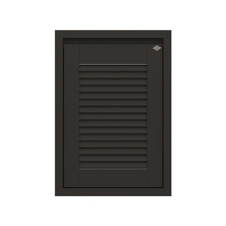 บานซิงค์เดี่ยวเกล็ดนอน JUPITER GRAND BROWN 47x67 ซม.