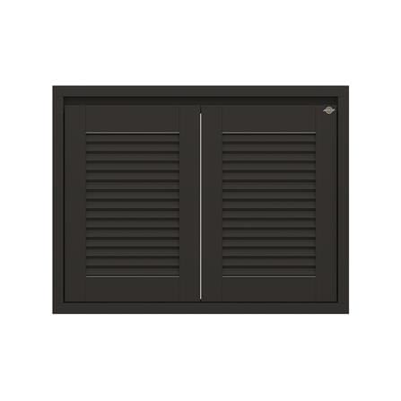 บานซิงค์คู่เกล็ดนอน JUPITER GRAND BROWN 87x67 ซม._0