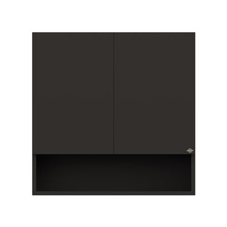 ตู้แขวนคู่พร้อมช่องโล่ง D2 JUPITER GRAND BROWN 80x80 ซม._0