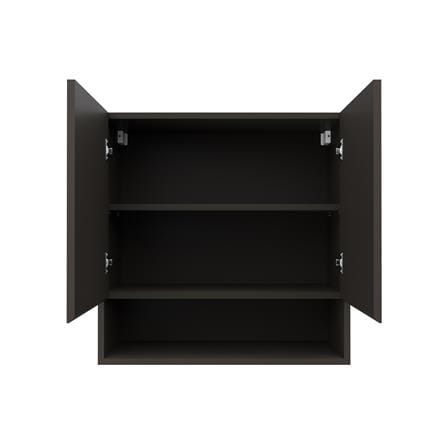 ตู้แขวนคู่พร้อมช่องโล่ง D2 JUPITER GRAND BROWN 80x80 ซม._2