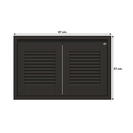 บานใต้เตาเกล็ดนอน JUPITER GRAND BROWN 87x57 ซม._4