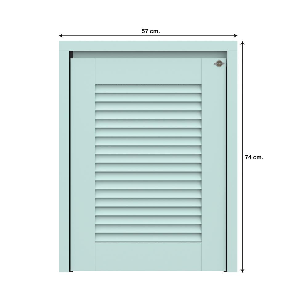 บานถังแก๊สเกล็ดนอน JUPITER GRAND GREEN 57x74 ซม.