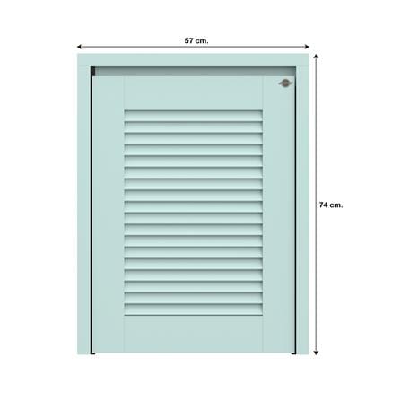 บานถังแก๊สเกล็ดนอน JUPITER GRAND GREEN 57x74 ซม._4