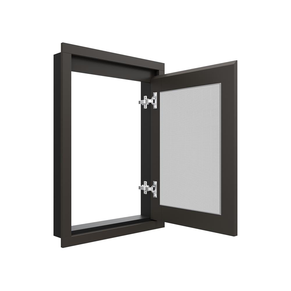 บานซิงค์เดี่ยวเกล็ดตรง JUPITER GRAND BROWN 47x67 ซม.