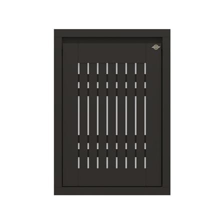 บานซิงค์เดี่ยวเกล็ดตรง JUPITER GRAND BROWN 47x67 ซ...