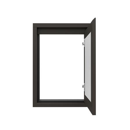 บานซิงค์เดี่ยวเกล็ดตรง JUPITER GRAND BROWN 47x67 ซม._3