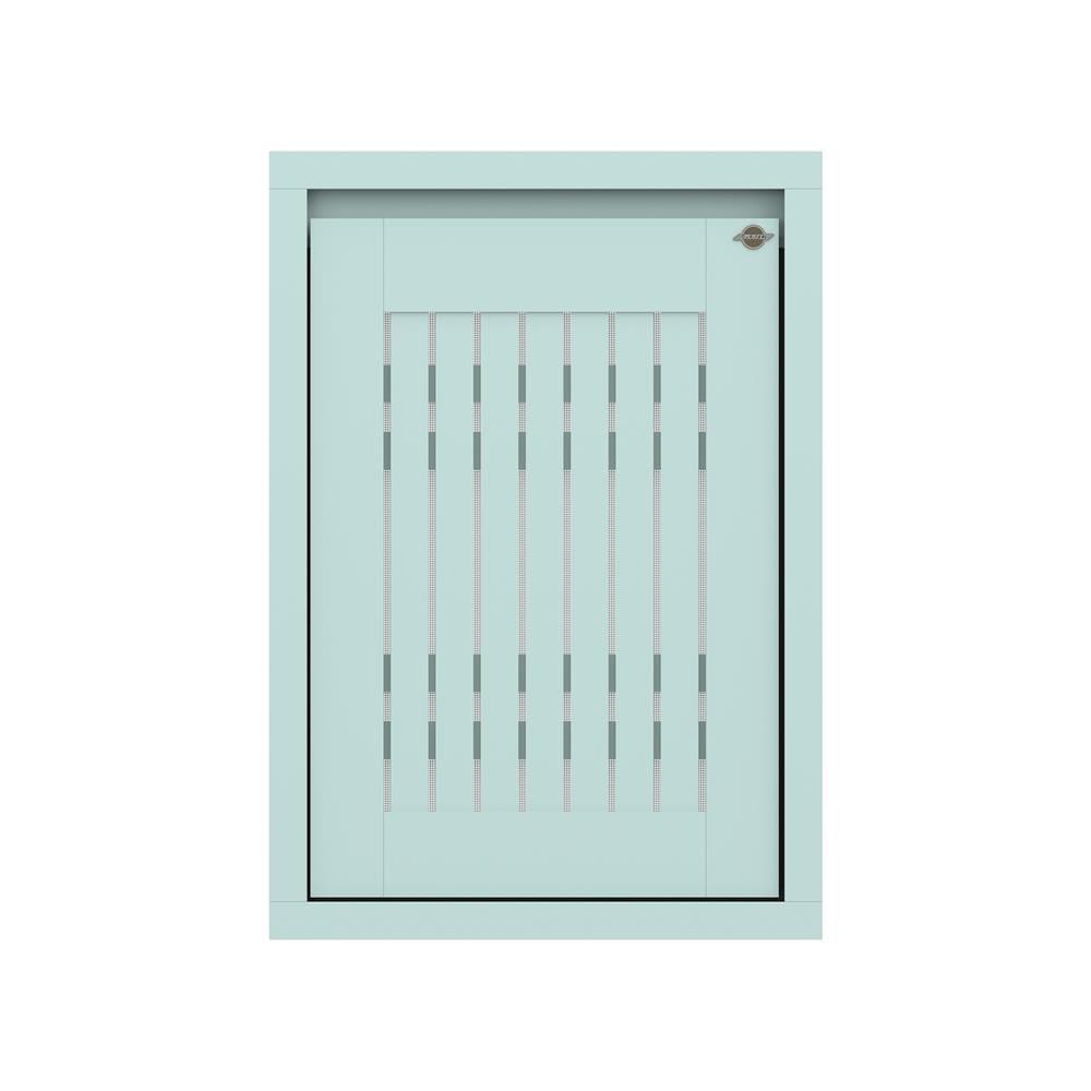 บานซิงค์เดี่ยวเกล็ดตรง JUPITER GRAND GREEN 47x67 ซม.