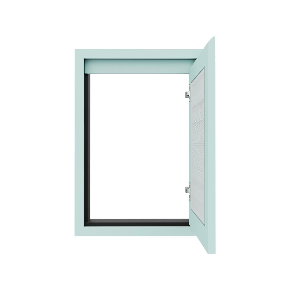 บานซิงค์เดี่ยวเกล็ดตรง JUPITER GRAND GREEN 47x67 ซม.