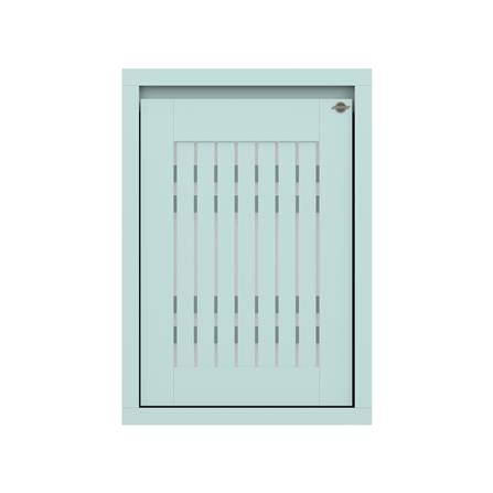 บานซิงค์เดี่ยวเกล็ดตรง JUPITER GRAND GREEN 47x67 ซม.