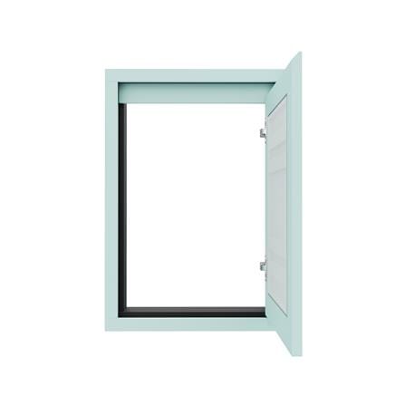 บานซิงค์เดี่ยวเกล็ดตรง JUPITER GRAND GREEN 47x67 ซม._3