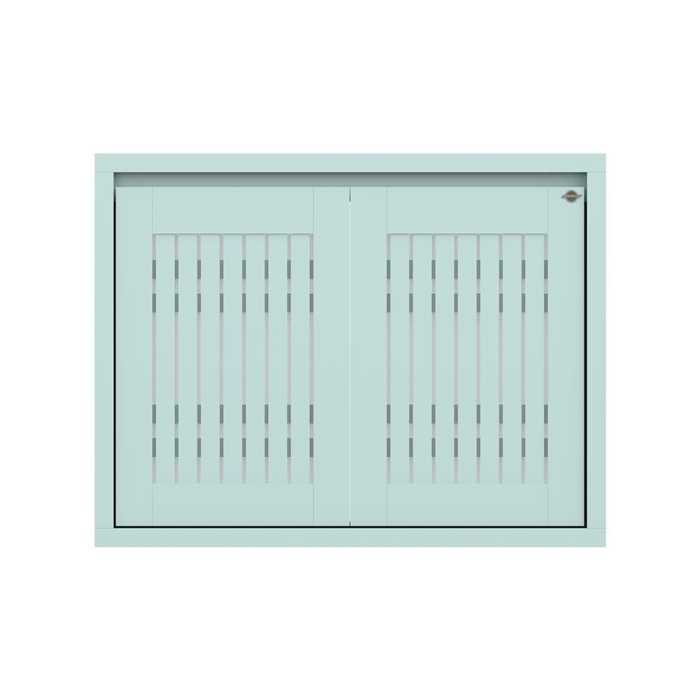 บานซิงค์คู่เกล็ดตรง JUPITER GRAND GREEN 87x67 ซม.