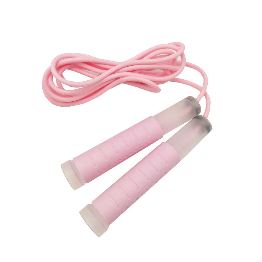 เชือกกระโดด ปรับสายได้ EXERCISE&nbsp;AB3061 PVC สีชมพู