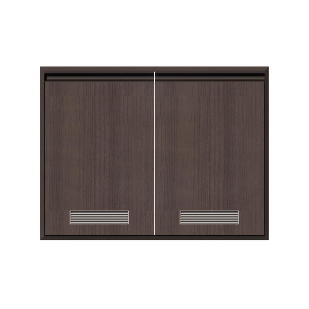 บานซิงค์คู่ช่องระบาย STARMARK MAXII 85x66 ซม. สี RICH WALNUT