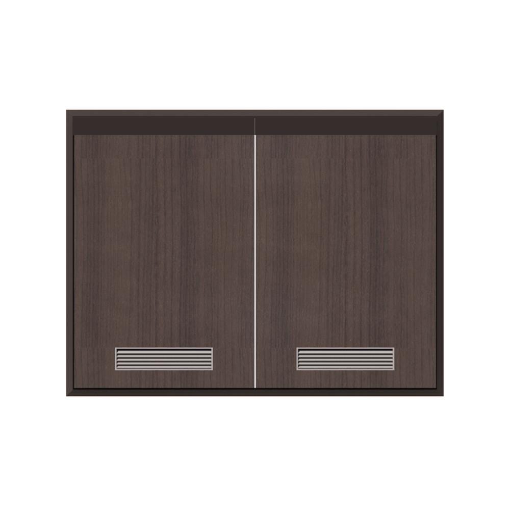 บานซิงค์คู่ช่องระบาย STARMARK MAXII 85x66 ซม. สี RICH WALNUT