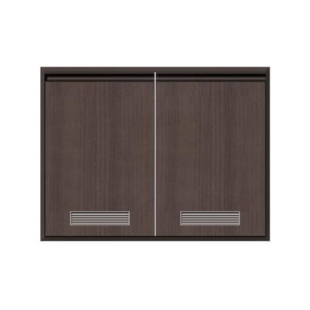 บานซิงค์คู่ช่องระบาย STARMARK MAXII 85x66 ซม. สี RICH WALNUT_0