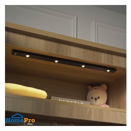 ไฟ LED อัตโนมัติ 60 ซม. ELECKTA SSBW-600 200 ลูเมน สีดำ_6