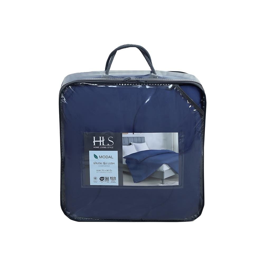 ผ้านวม HOME LIVING STYLE LUSH 70x90 นิ้ว สี BLUE