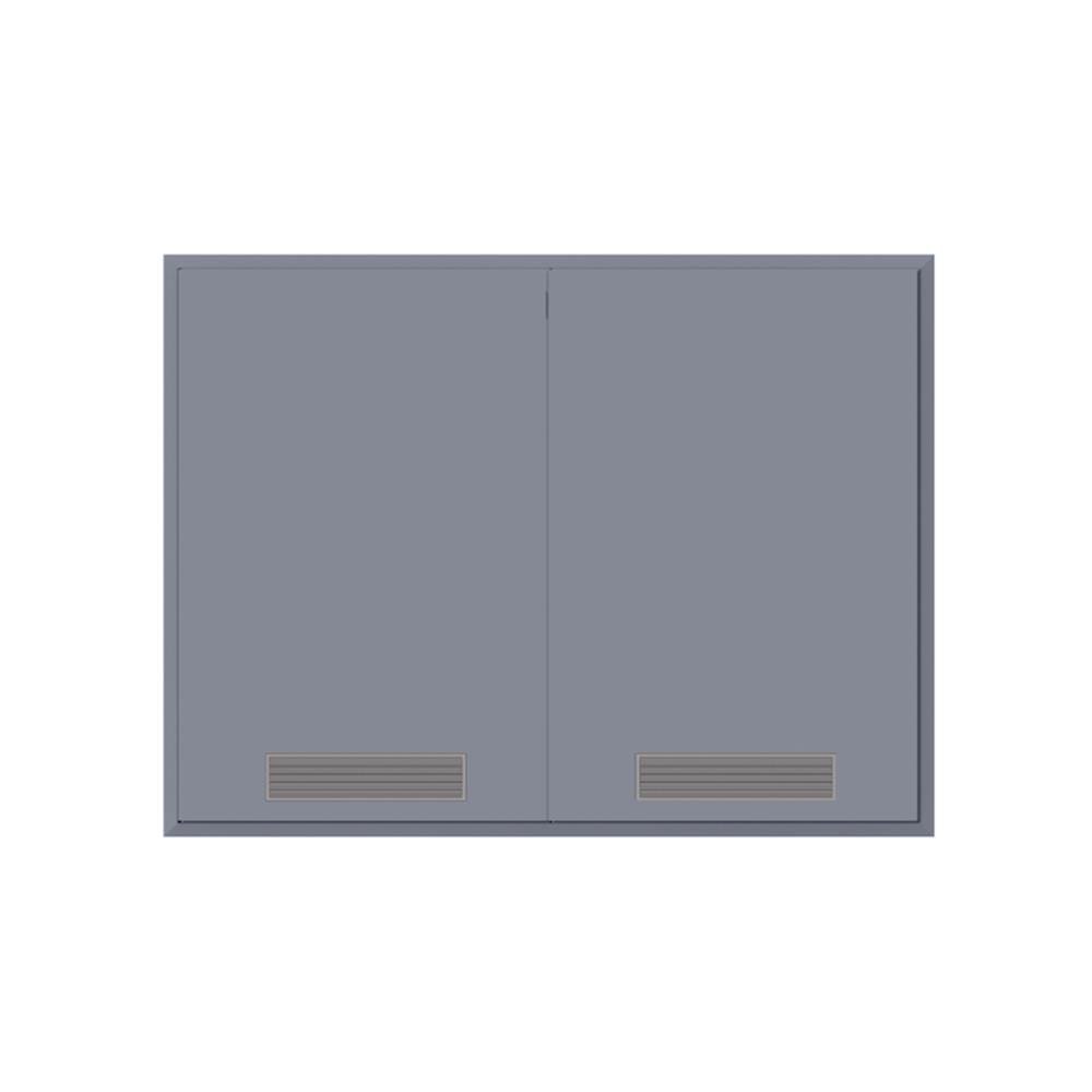บานซิงค์คู่ช่องระบาย STARMARK MAXII 85x66 ซม. สี TITANIUM GREY