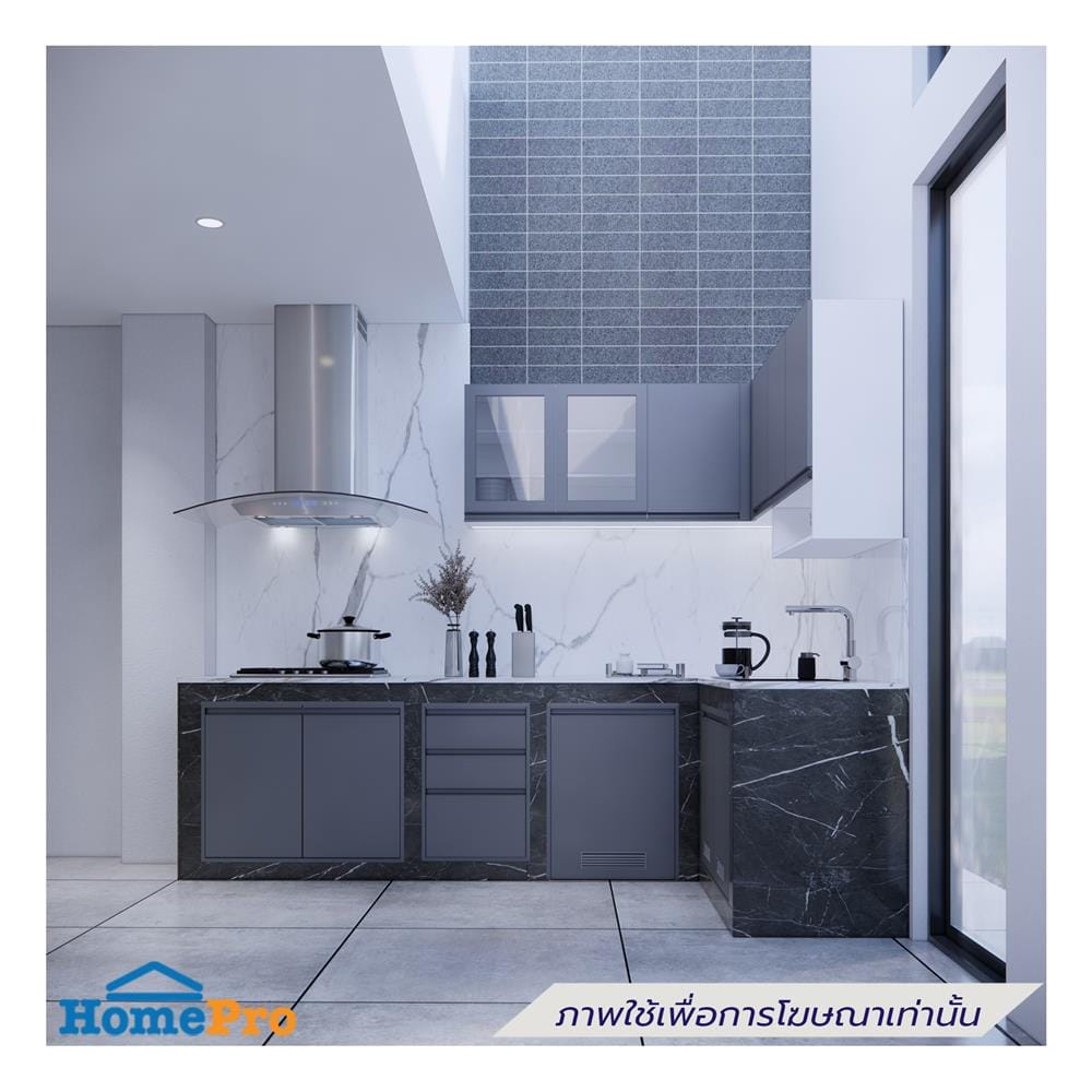 บานซิงค์คู่ช่องระบาย STARMARK MAXII 85x66 ซม. สี TITANIUM GREY
