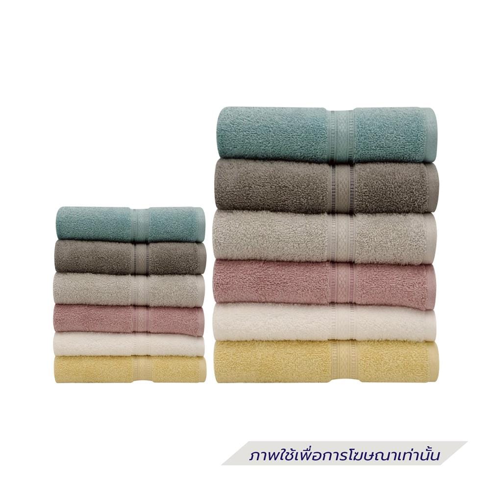 ผ้าขนหนู SANTAS AVIARA 27x54 นิ้ว สี FORCE