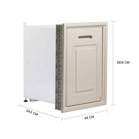 ตู้ลิ้นชักตะแกรง KING PLATINUM A6 49x68.8 ซม. สีโธฟู_5