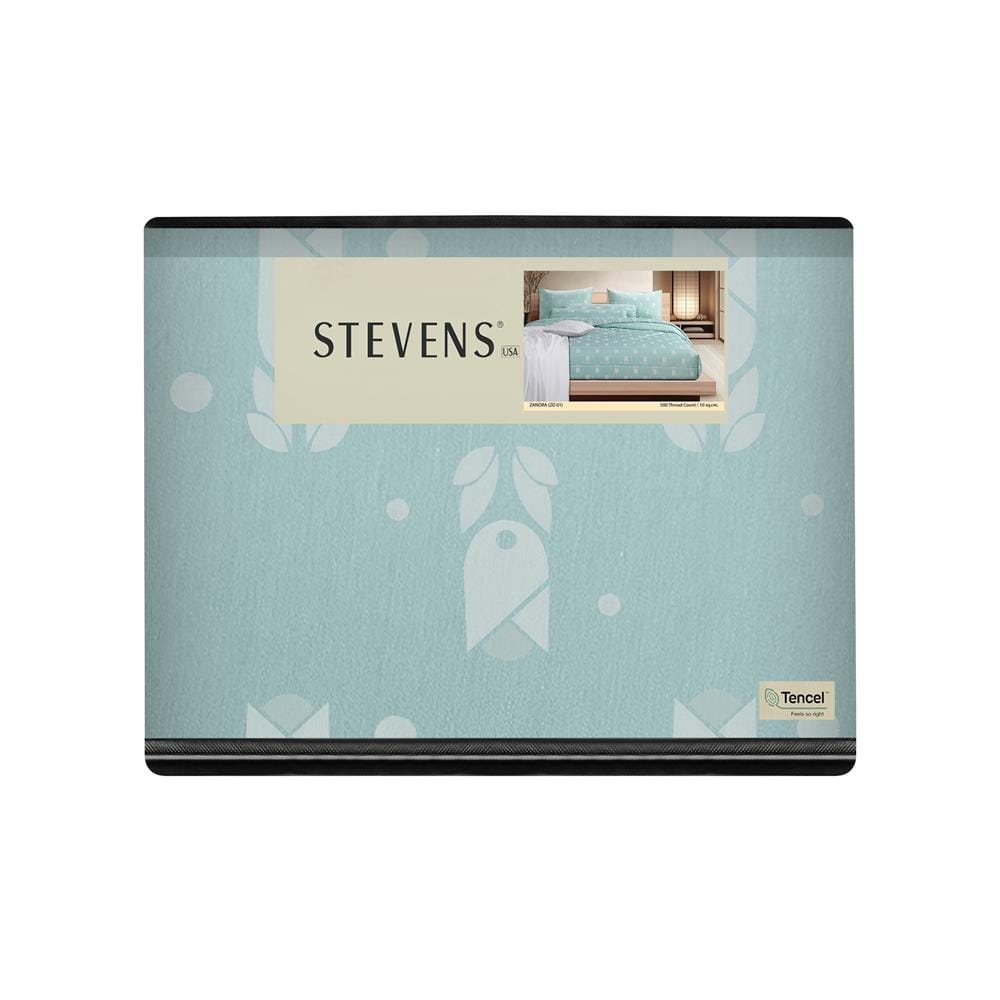 ชุดผ้าปูที่นอน 5 ฟุต (ชุด 6 ชิ้น) STEVENS TENCEL ZD01