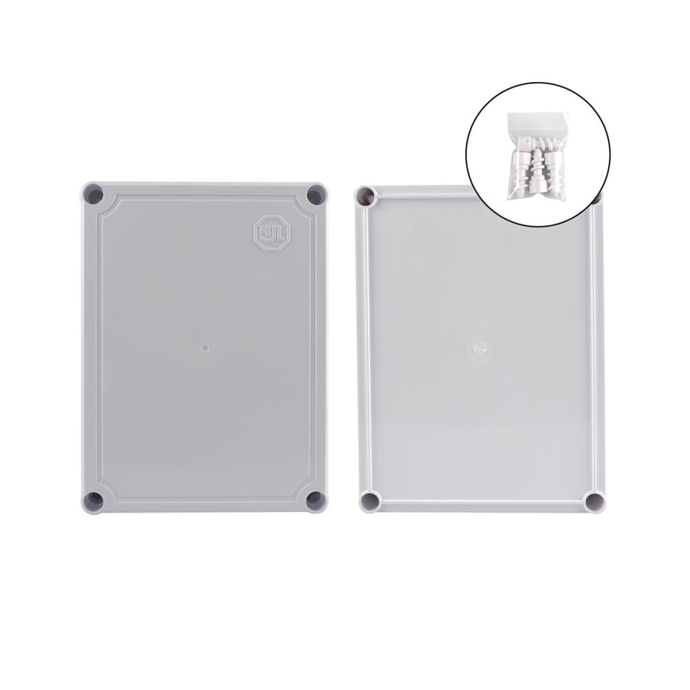 กล่องพลาสติกกันน้ำ KJL KJL205 6x8 นิ้ว สีขาว