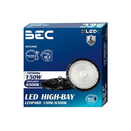 โคมไฮเบย์ LED BEC LEOPARD 150 วัตต์ DAYLIGHT สีดำ_3