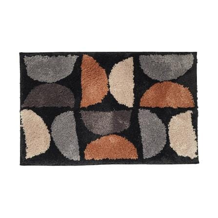 พรม HOME LIVING STYLE MANNY 45x70 ซม. สีดำ_1