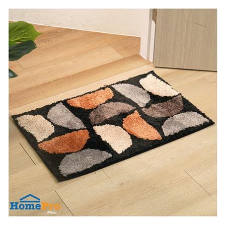 พรม HOME LIVING STYLE MANNY 45x70 ซม. สีดำ_5