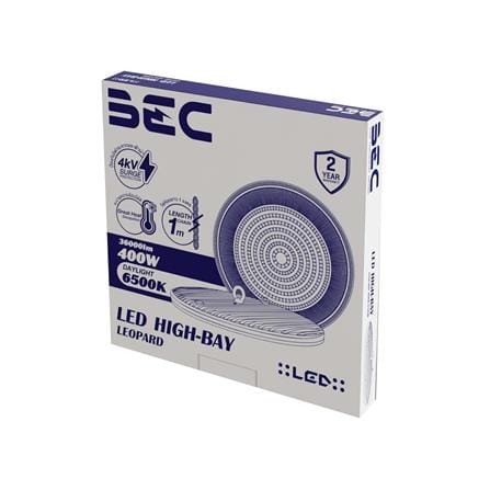 โคมไฮเบย์ LED BEC LEOPARD 400 วัตต์ DAYLIGHT สีดำ_3