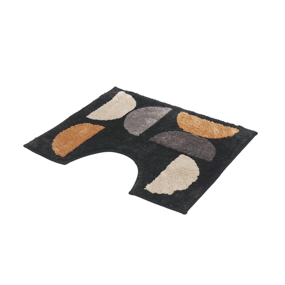พรมห้องน้ำ HOME LIVING STYLE MANNY 50X60 ซม. สีดำ