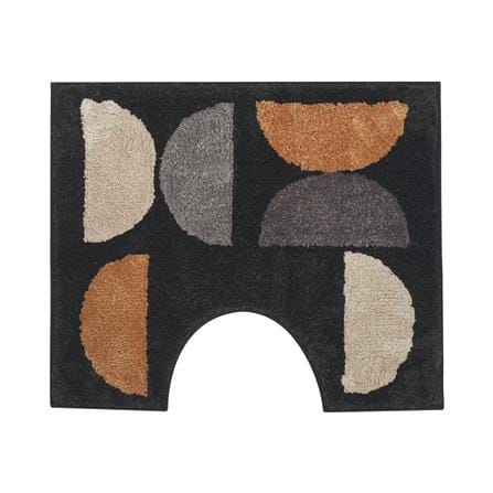 พรมห้องน้ำ HOME LIVING STYLE MANNY 50X60 ซม. สีดำ_0