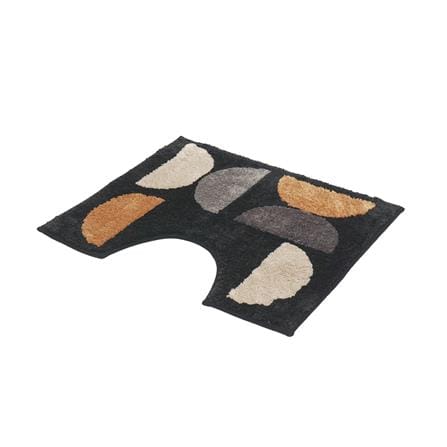พรมห้องน้ำ HOME LIVING STYLE MANNY 50X60 ซม. สีดำ_1