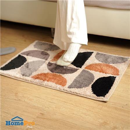 พรม HOME LIVING STYLE MANNY 45x70 ซม. สีครีม_6