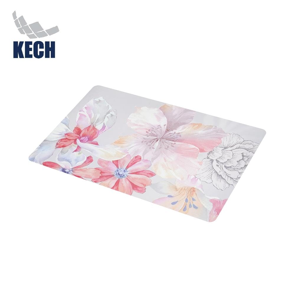 แผ่นรองจาน EVA KECH HIBICUS สีขาว