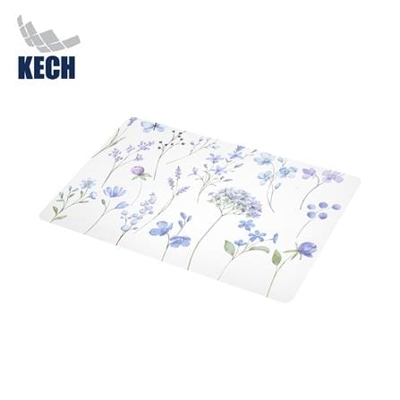แผ่นรองจาน EVA KECH PETAL สีฟ้า_0