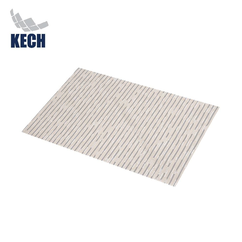 แผ่นรองจาน PVC KECH WOVEN สีน้ำตาล