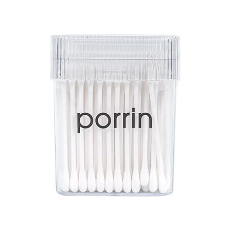 สำลีก้าน PORRIN สีขาว (กล่อง 180 ก้าน)_1