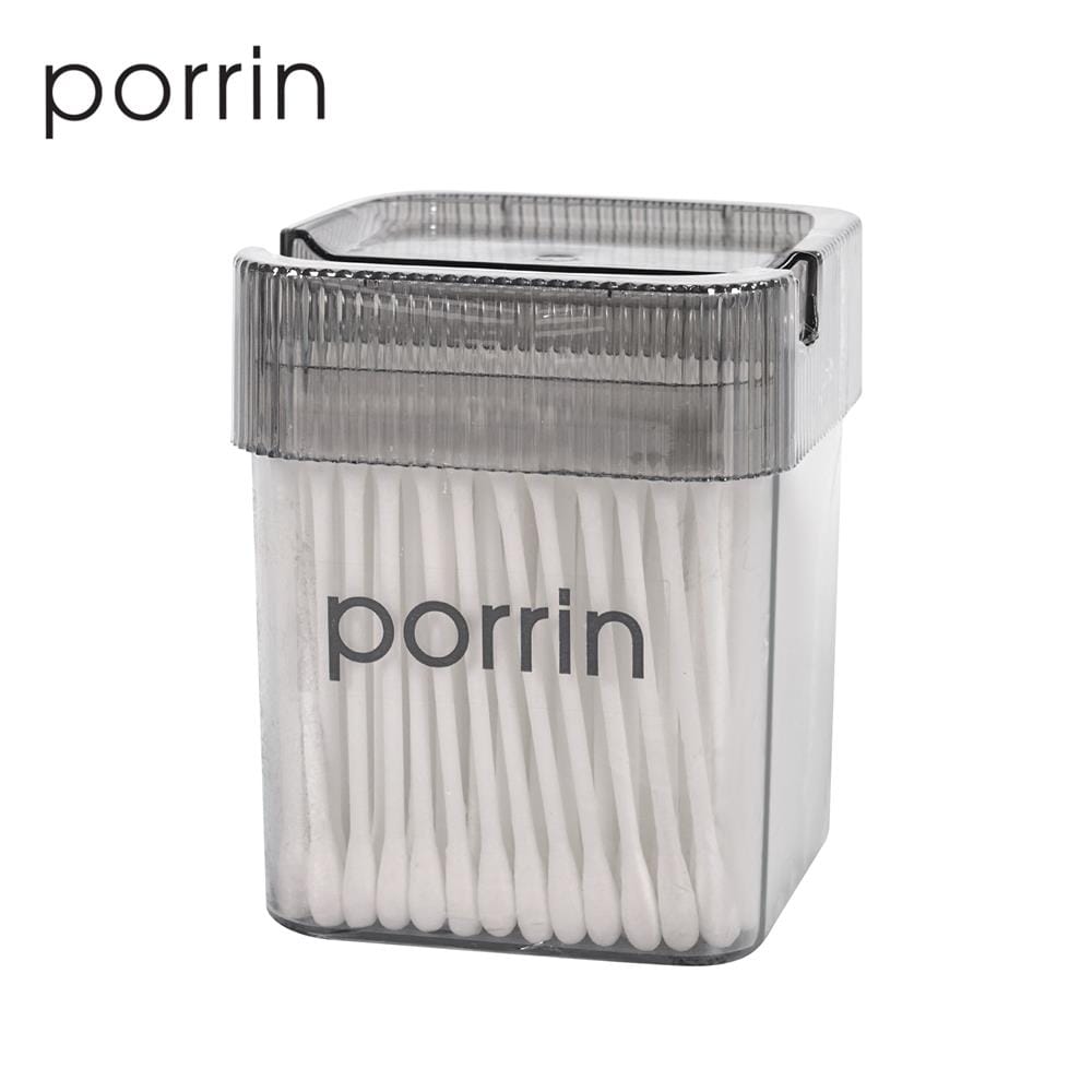สำลีก้าน PORRIN สีเทา (กล่อง 180 ก้าน)