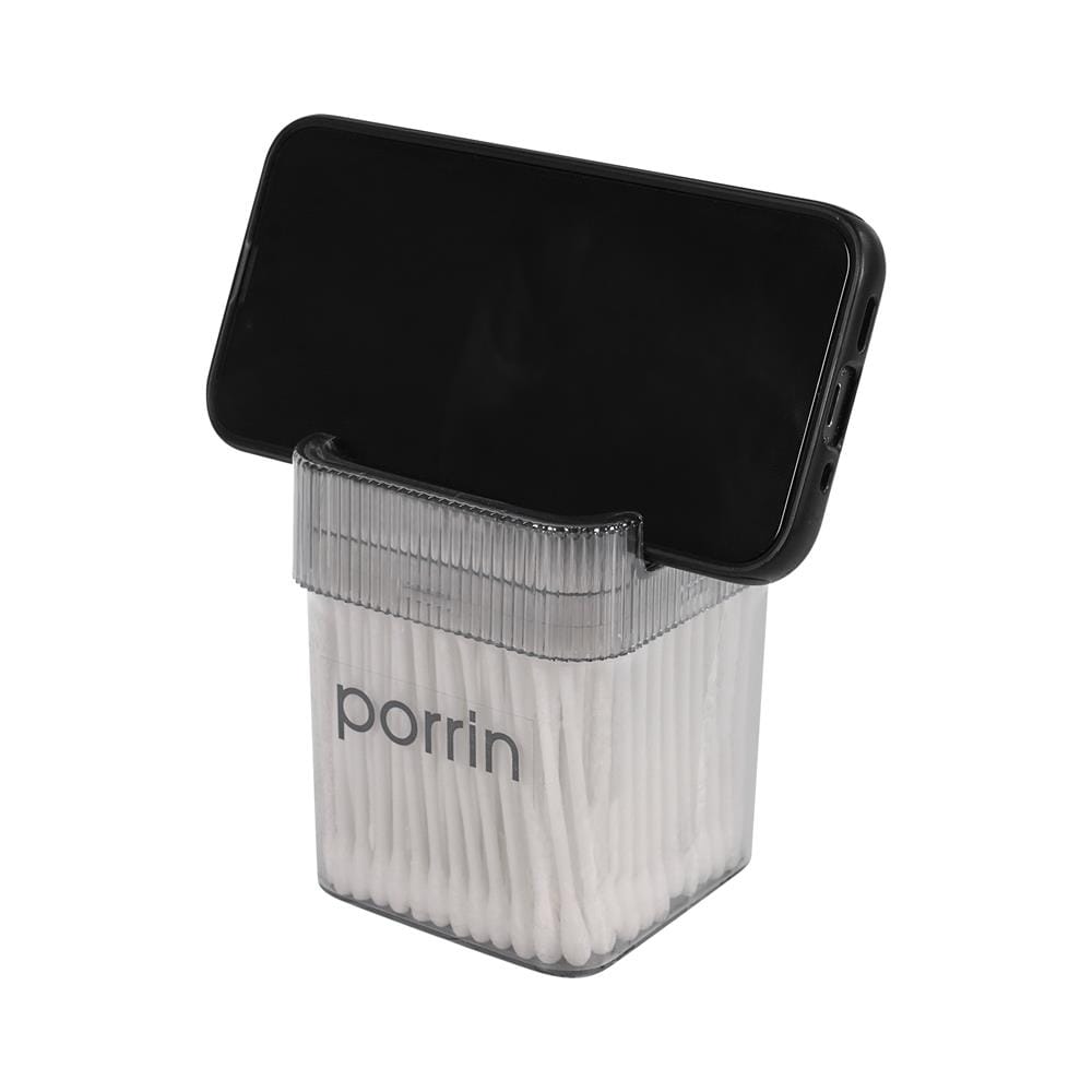 สำลีก้าน PORRIN สีเทา (กล่อง 180 ก้าน)