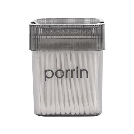 สำลีก้าน PORRIN สีเทา (กล่อง 180 ก้าน)_1