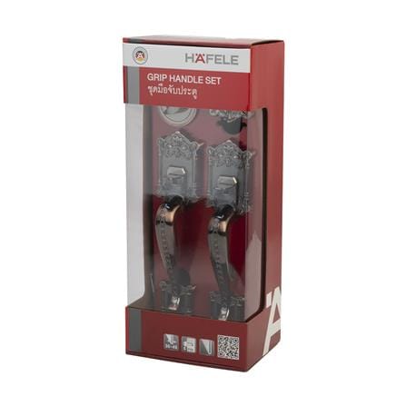 มือจับใหญ่ HAFELE 489.94.300 สีทองแดงรมดำ_4