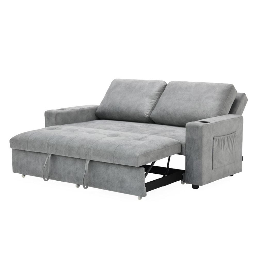 โซฟาเบด 3 ที่นั่ง SB FURNITURE REINDEER 19240982 สีเทา